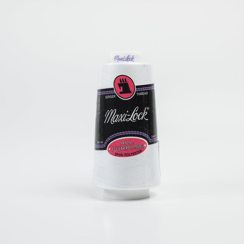 Maxi-Lock Serger Thread 3000yds - White
