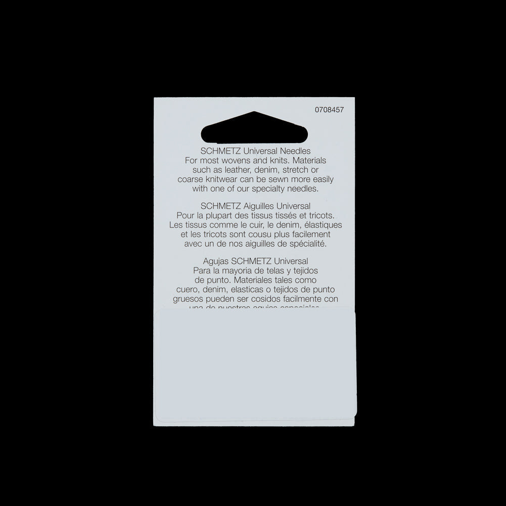 Schmetz Universal Machine Needles - 110/18 - 5 ct
