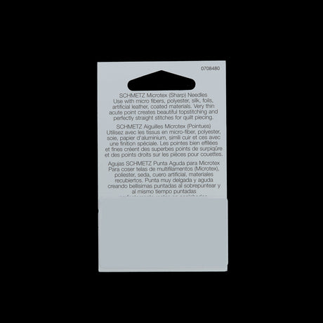 Schmetz Microtex Sharp Machine Needles - 90/14 - 5 ct