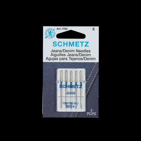 Schmetz Denim/Jeans Machine Needles - 90/14 - 5 ct