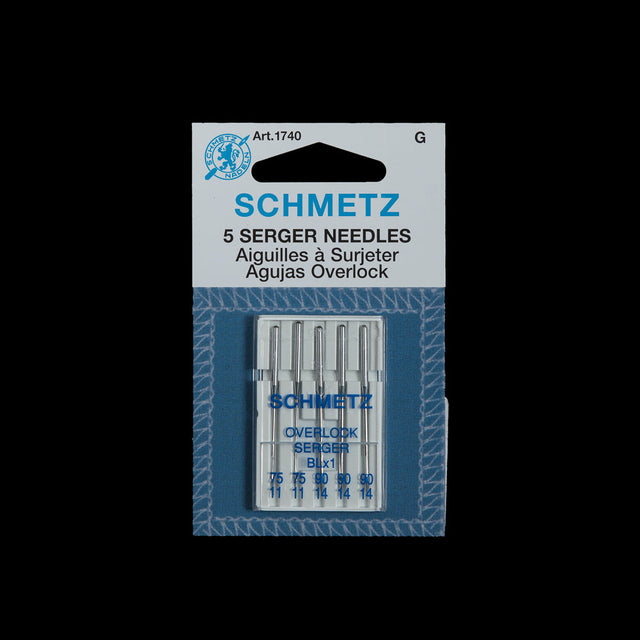 Schmetz Overlock/Serger BLx1 Machine Needles - Assorted Sizes - 5 ct