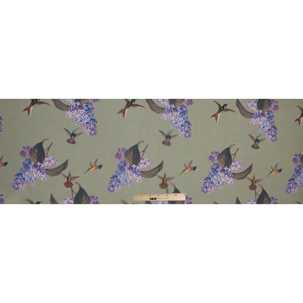 Mood Exclusive Green Monet's Joyful Garden 3D Fabric
