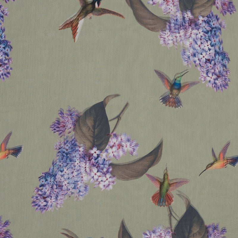 Mood Exclusive Green Monet's Joyful Garden 3D Fabric