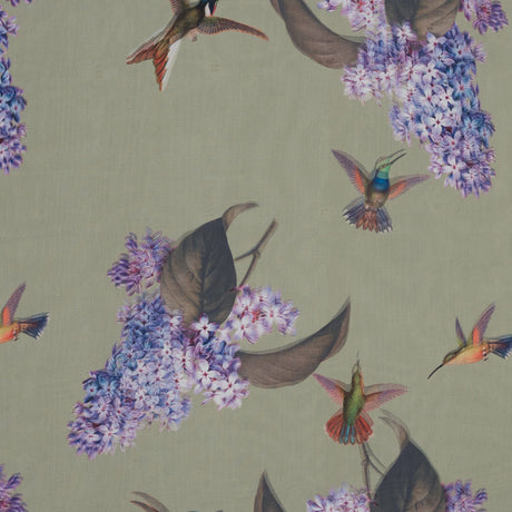 Mood Exclusive Green Monet's Joyful Garden 3D Fabric