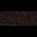 Chocolate Crinkled Silk Chiffon
