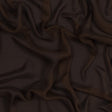 Chocolate Crinkled Silk Chiffon