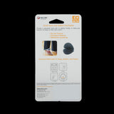 Oval Black Sticky Back VELCRO&reg; Tape - 8 Sets