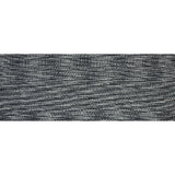 Wool Knit with Zig Zag Loops - Gray and White - Designer Deadstock