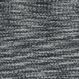 Wool Knit with Zig Zag Loops - Gray and White - Designer Deadstock