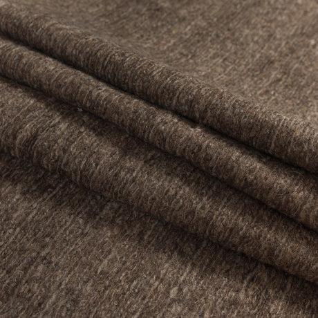 Wool Knit - Brown Striated - Designer Deadstock
