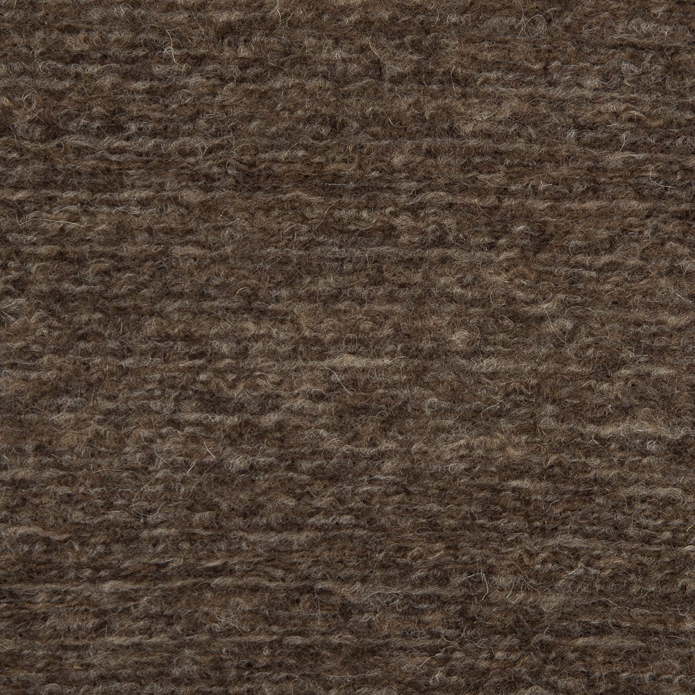 Wool Knit - Brown Striated - Designer Deadstock