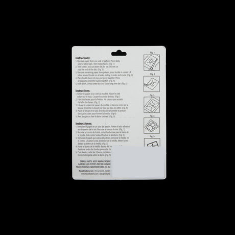 Maxant Oval Buckle Cover Kit - 0.75"