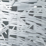 Soft Tulle with Fringe Sequins - Dull Silver - Phryne Collection