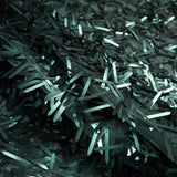 Soft Tulle with Fringe Sequins - Dull Emerald - Phryne Collection