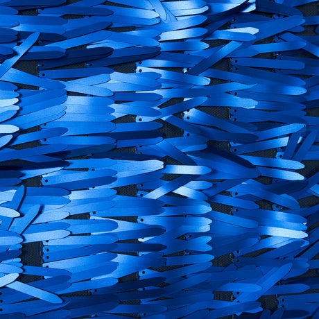 Soft Tulle with Fringe Sequins - Dull Royal Blue - Phryne Collection