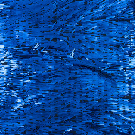 Soft Tulle with Fringe Sequins - Dull Royal Blue - Phryne Collection