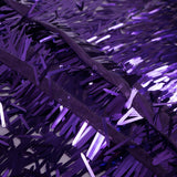 Soft Tulle with Fringe Sequins - Shiny Purple - Phryne Collection