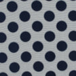 Blue and White Circle Jacquard Mesh