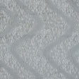Organza Burnout Jacquard - Silver Chevron