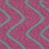 Organza Burnout Jacquard - Pink Chevron