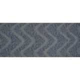 Organza Burnout Jacquard - Gray Chevron