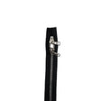 Lampo 2 Way Black and Silver Closed Ended Metal Zipper - 31"