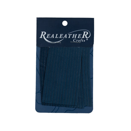 Realeather Cadet Blue Deerskin Fringe Trim