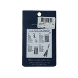 Realeather Charcoal Deerskin Fringe Trim