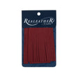 Realeather Red Deerskin Fringe Trim