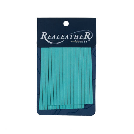 Realeather Turquoise Deerskin Fringe Trim