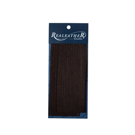 Realeather Chocolate Deerskin Fringe Trim