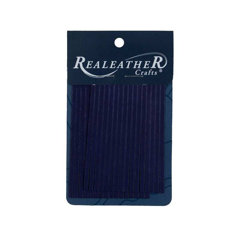 Realeather Purple Deerskin Fringe Trim