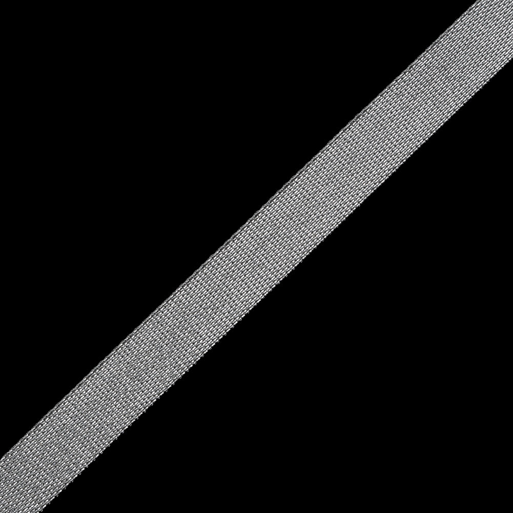 Silver Metallic Ribbon - 0.5"