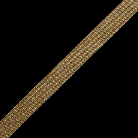 Antique Gold Metallic Ribbon - 0.5"