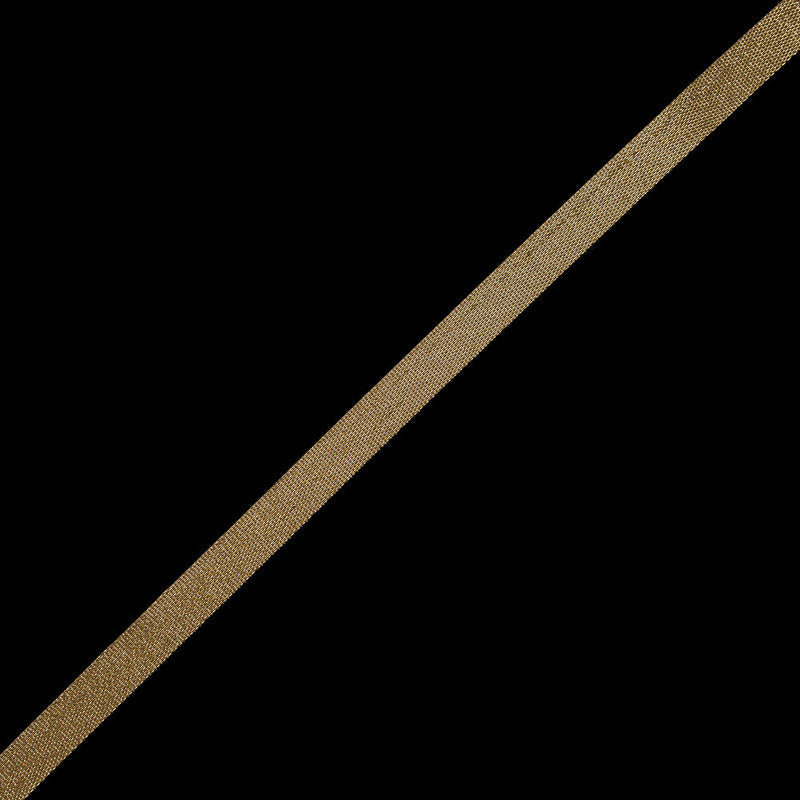 Antique Gold Metallic Ribbon - 0.5"