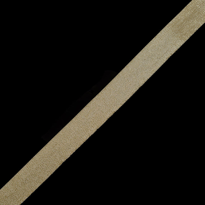 Gold Metallic Ribbon - 1"
