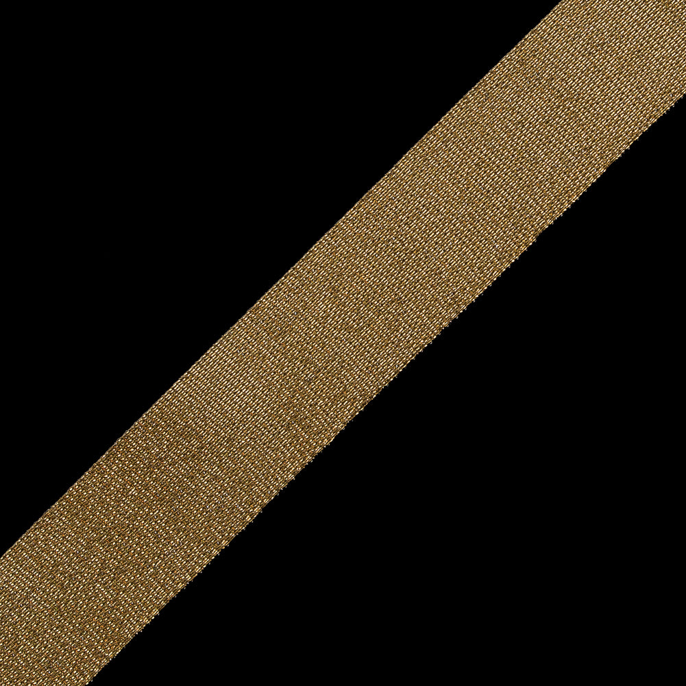 Antique Gold Metallic Ribbon - 1"