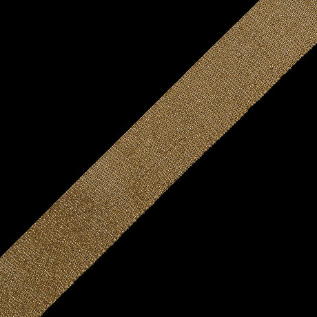 Antique Gold Metallic Ribbon - 1"