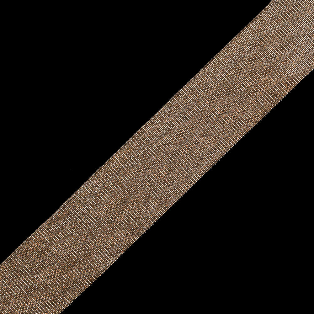 Rose Gold Metallic Ribbon - 1"