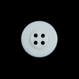 White Plastic Anchor 4-Hole Button - 32L/20mm