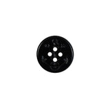 Black Plastic Anchor 4-Hole Button - 20L/12.5mm