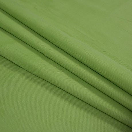 Featherwale Cotton Corduroy - Limelight Green - Dawn Collection