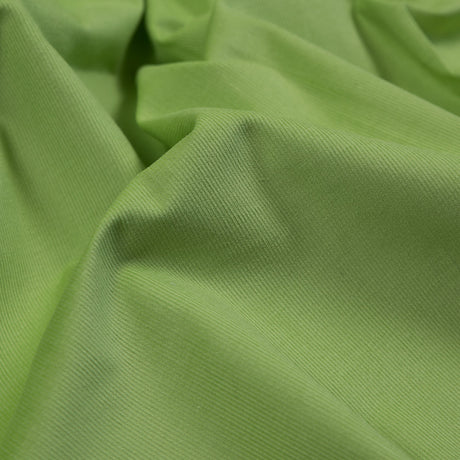 Featherwale Cotton Corduroy - Limelight Green - Dawn Collection