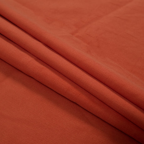 Featherwale Cotton Corduroy - Orange - Dawn Collection