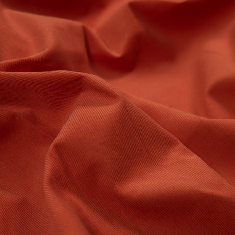 Featherwale Cotton Corduroy - Orange - Dawn Collection