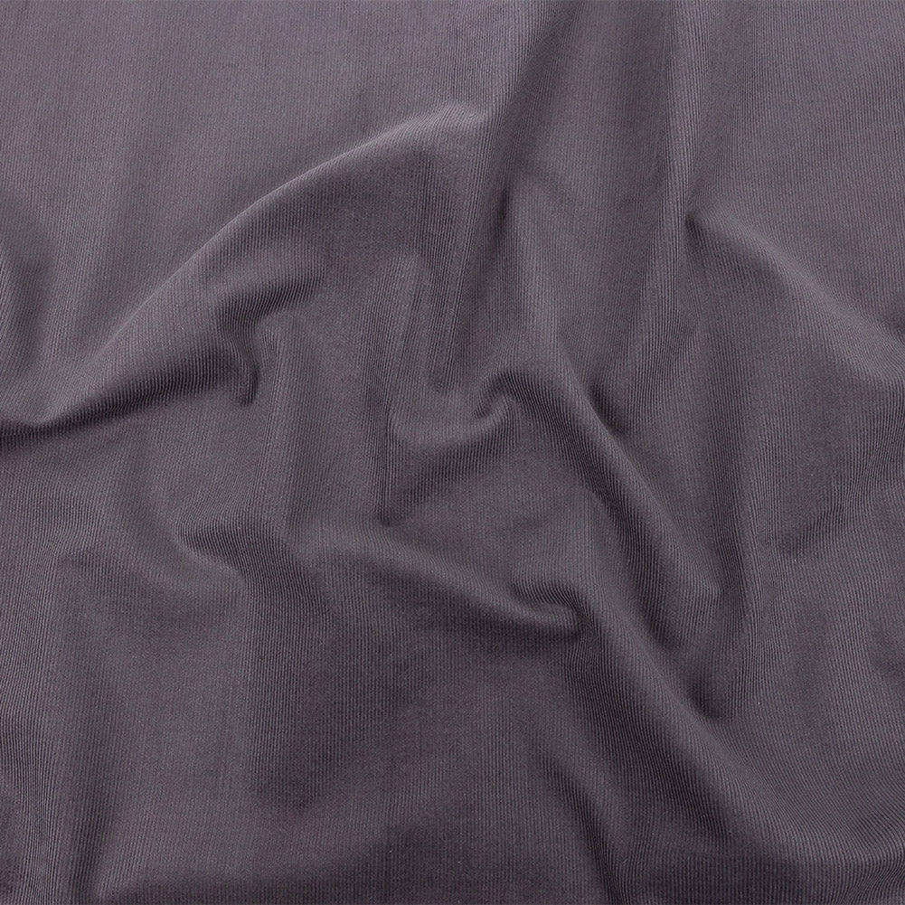 Featherwale Cotton Corduroy - Ironwood Gray - Dawn Collection