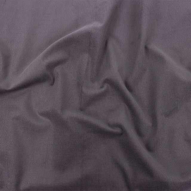 Featherwale Cotton Corduroy - Ironwood Gray - Dawn Collection