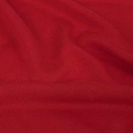 Red Solid Cupro Jersey