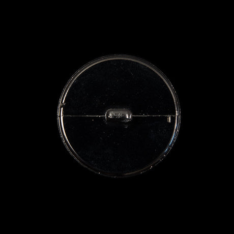 Italian Gunmetal Beveled Shank Back Button - 36L/23mm