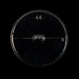 Italian Gunmetal Beveled Shank Back Button - 44L/28mm